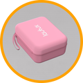Tragetasche Seidenpink