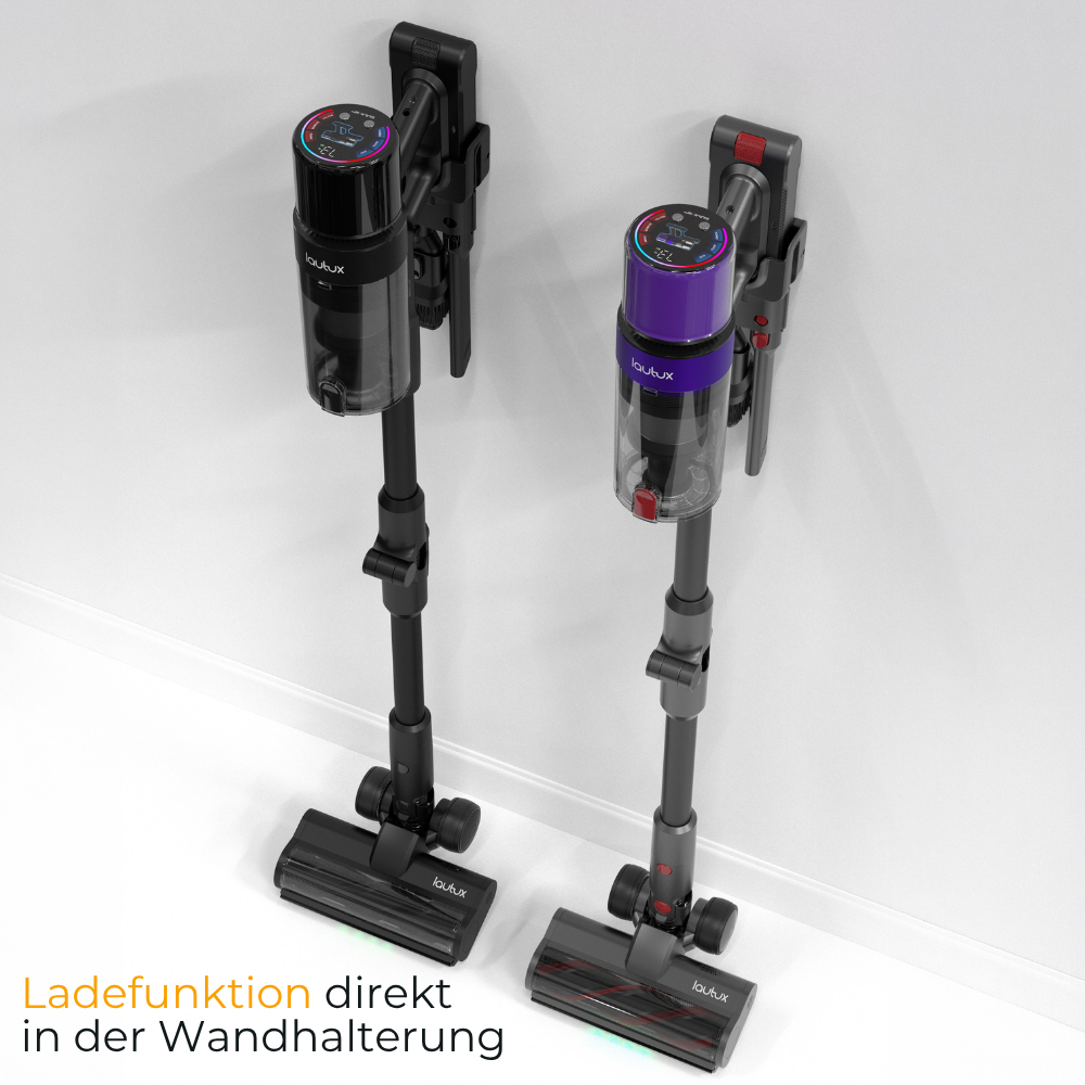 Lade dein Gerät in der Wandhalterung