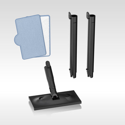 Fabrix Steam - Bodenwischer-Set mit Verlängerungsrohren
