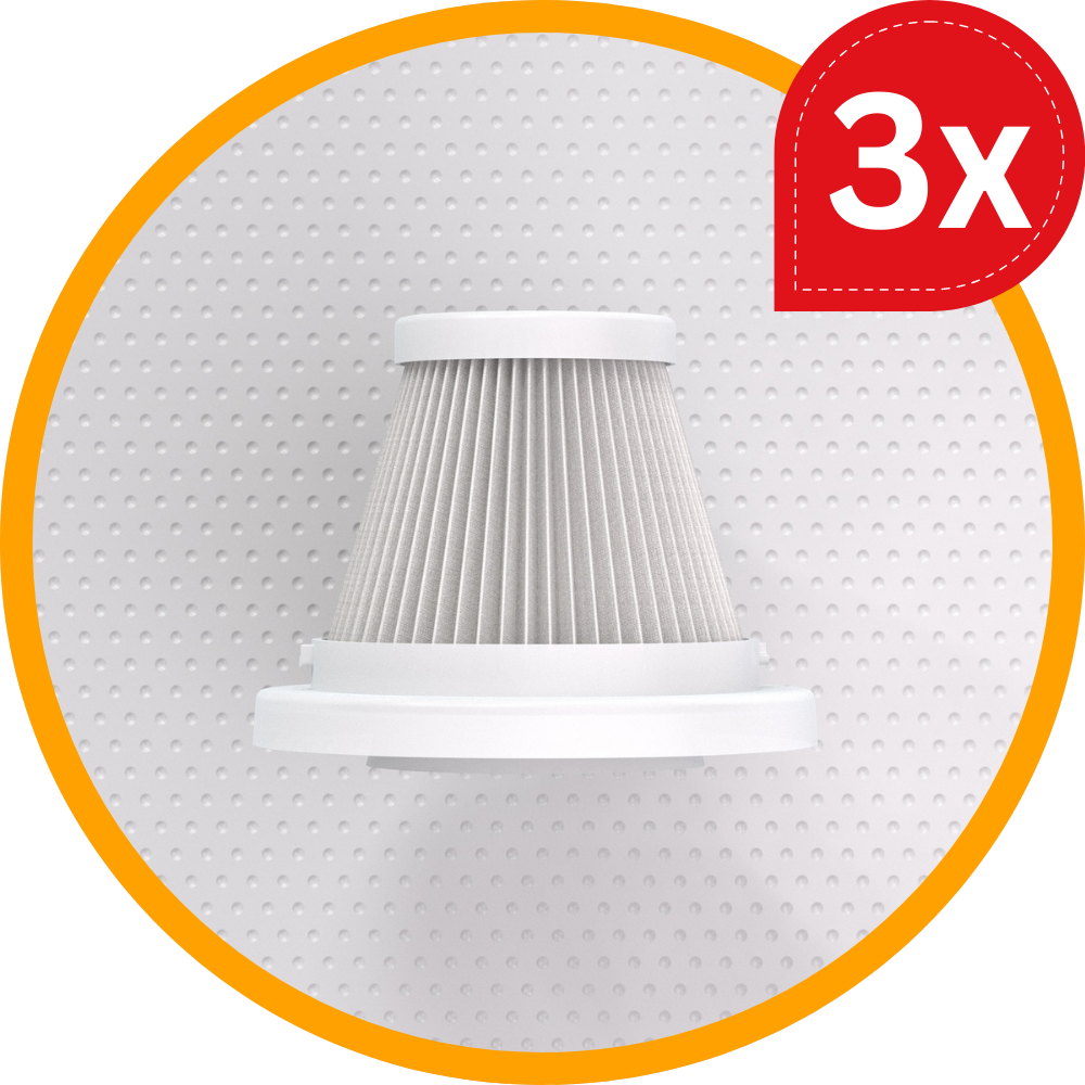 3x HEPA Filter