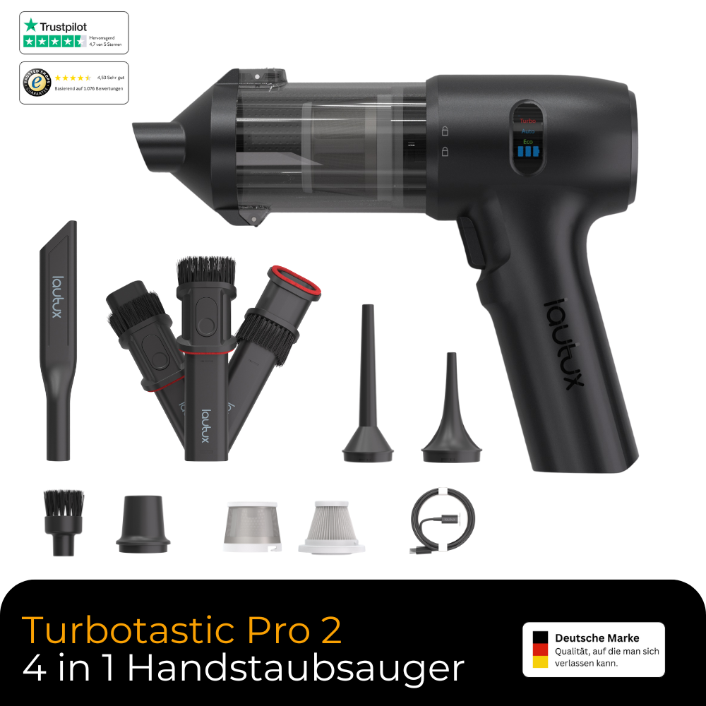 Turbotastic Pro 2 Handstaubsauger 4-in-1
