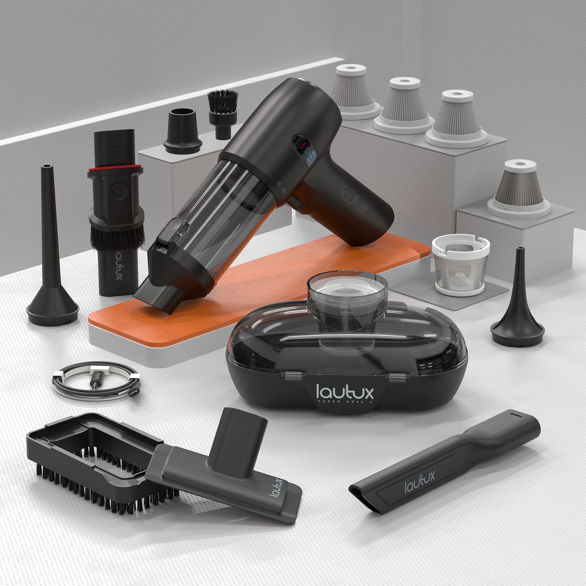 Turbotastic Pro 2 Handstaubsauger 4-in-1