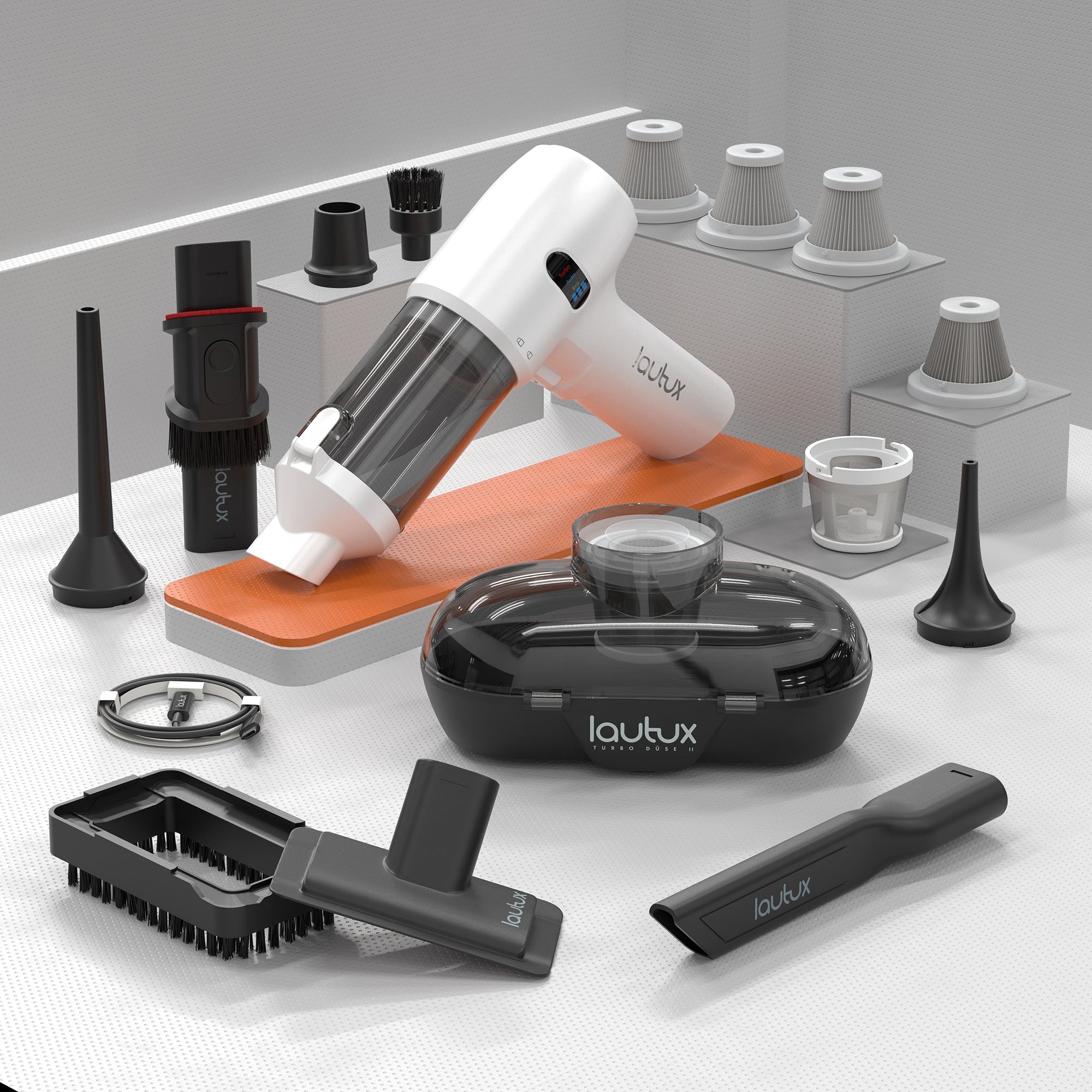 Turbotastic Pro 2 Handstaubsauger 4-in-1